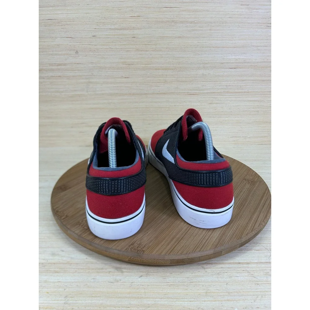 Nike SB Stefan Janoski University Red Black Skate Shoes 615957-611 Mens 10.5
